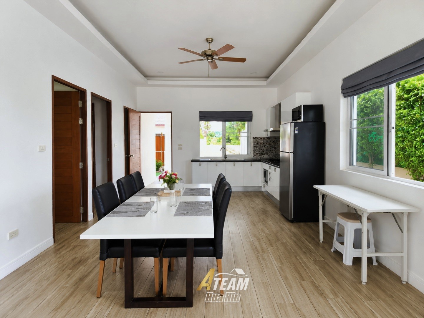 Villa avec piscine élégante de 2 chambres offrant une vue sur les champs d’ananas – Wang Pong, Pranburi