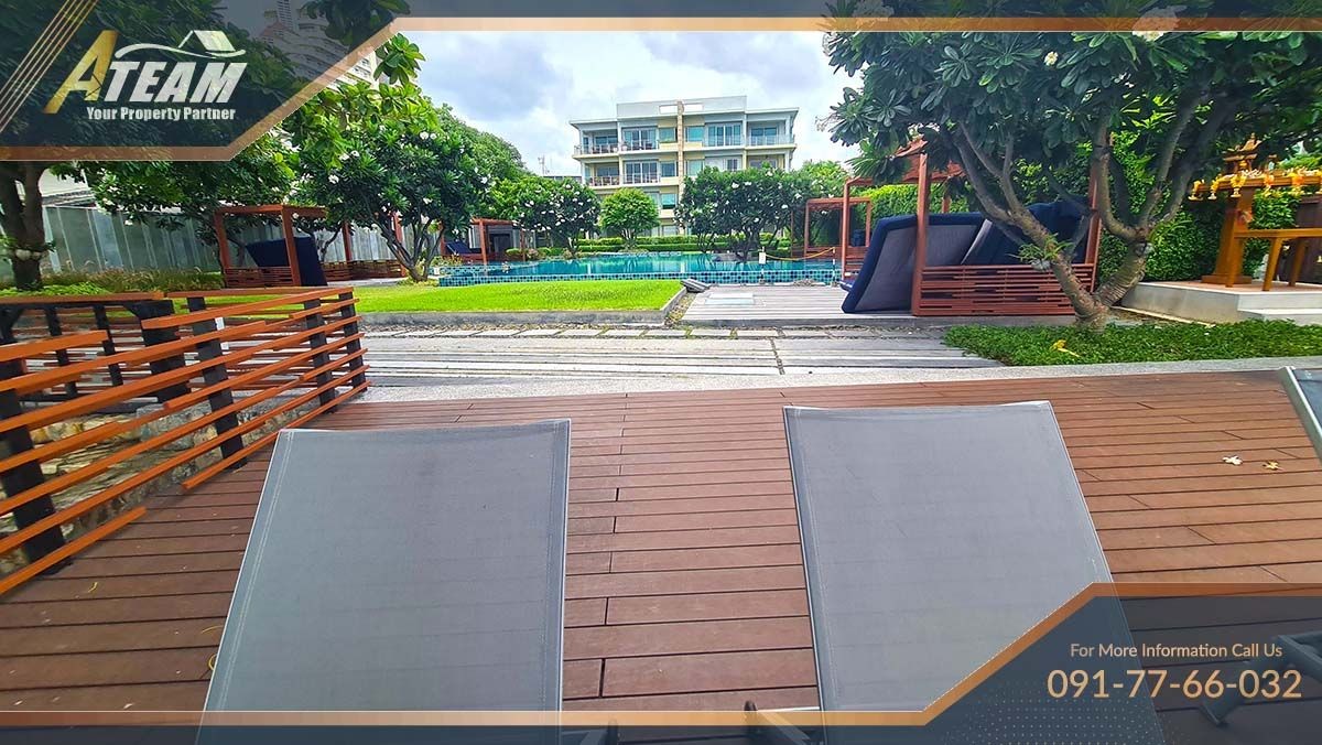condo for sale huahin Baan Sanpluem pool center2bedroom beachfront27