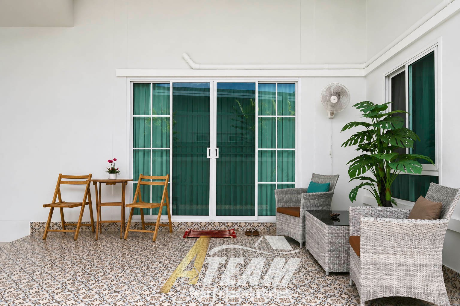 Villa de 3 chambres avec piscine privée à vendre – ABC Pool Village, Cha-am