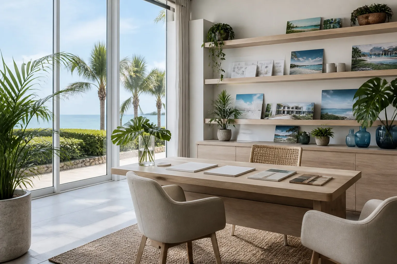 Le bureau de l’agence à Hua Hin