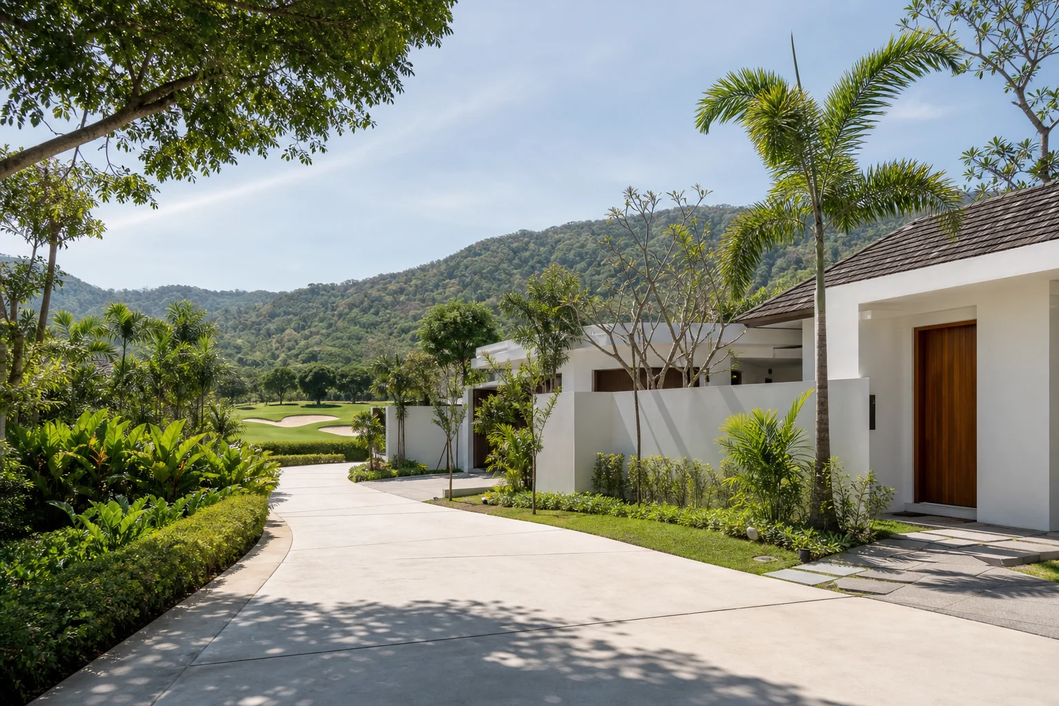 Villas et collines de Hua Hin Ouest