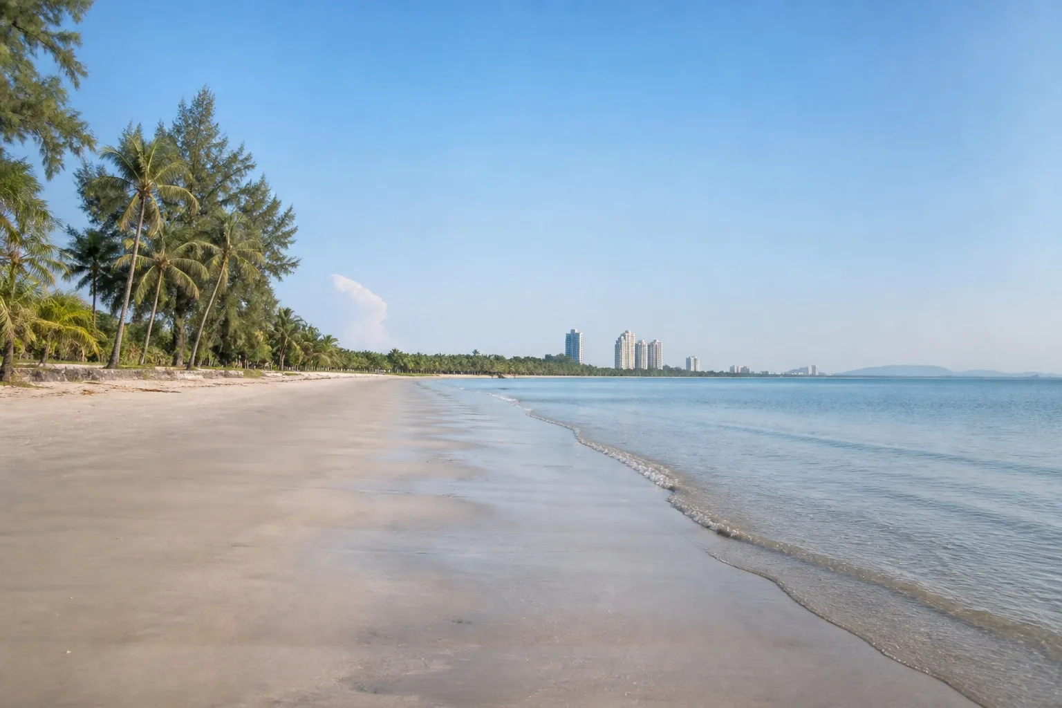 Plage de Hua Hin Nord